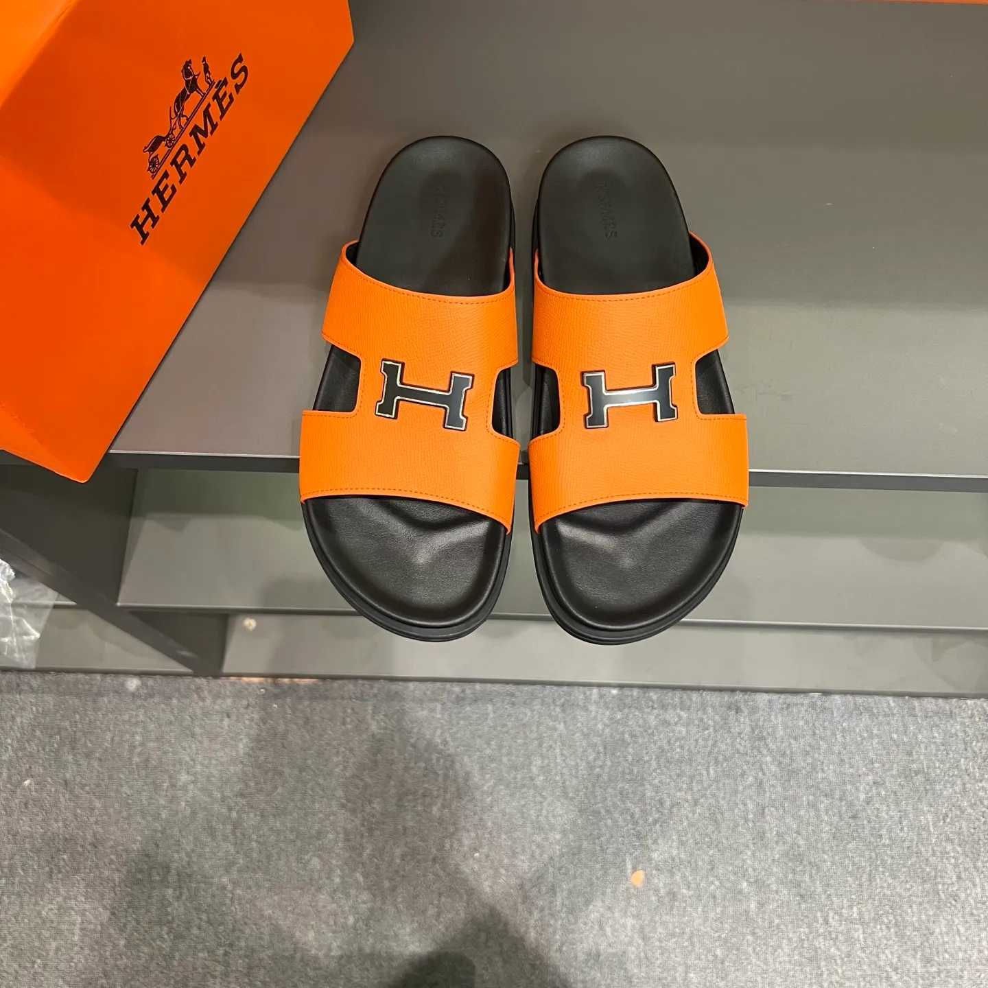 Men's shoes 💰300, size 38-45, the new 2014 summer Hermes shoes are the same as the original ones, handmade by masters! ❥High-end customization, exclusive products, the highest version in the industry⚠❥Using: Hermers upper: (pursuing top walking comfort) ✨Top quality on sale━━━━Hermes━━━━━
